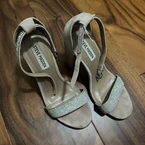 Steve Madden Tiaa Rhinestone Heels - Picture 2 of 4